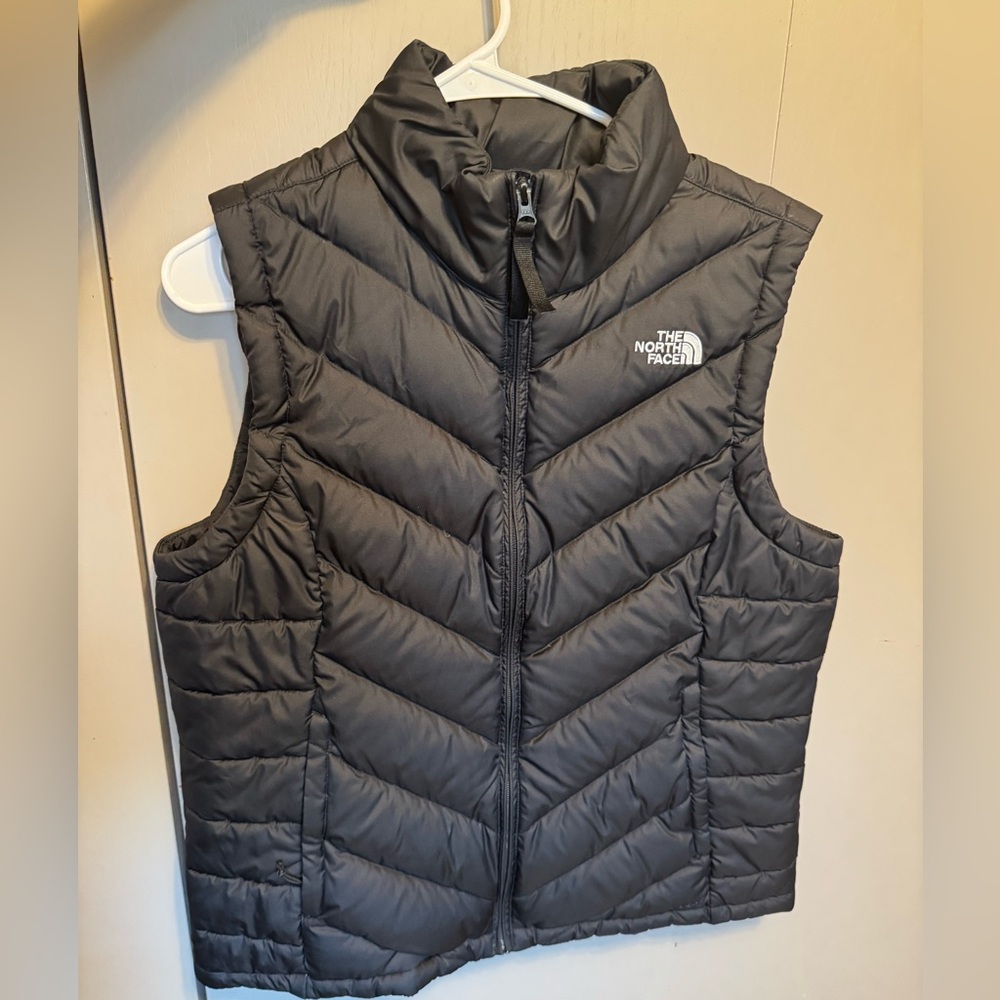 The North Face Gray Puffer Vest